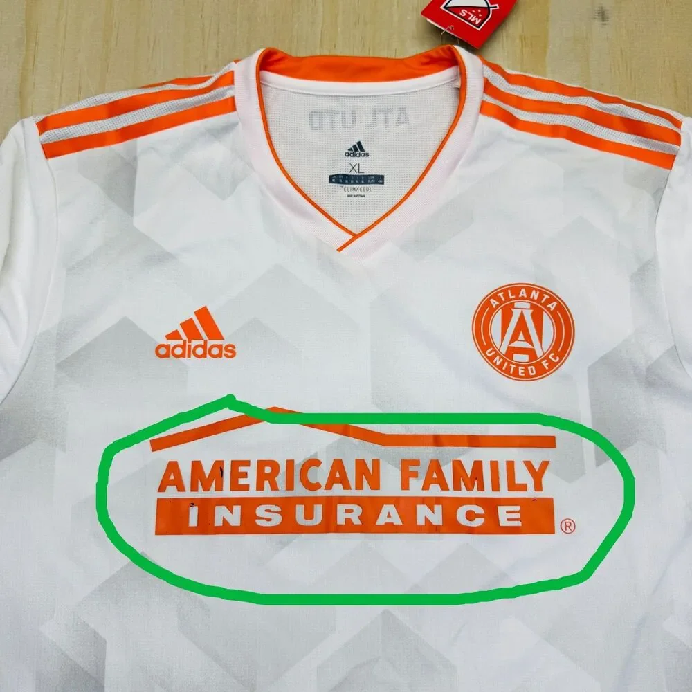 NEW DAMAGED Atlanta United FC Adidas Jersey 